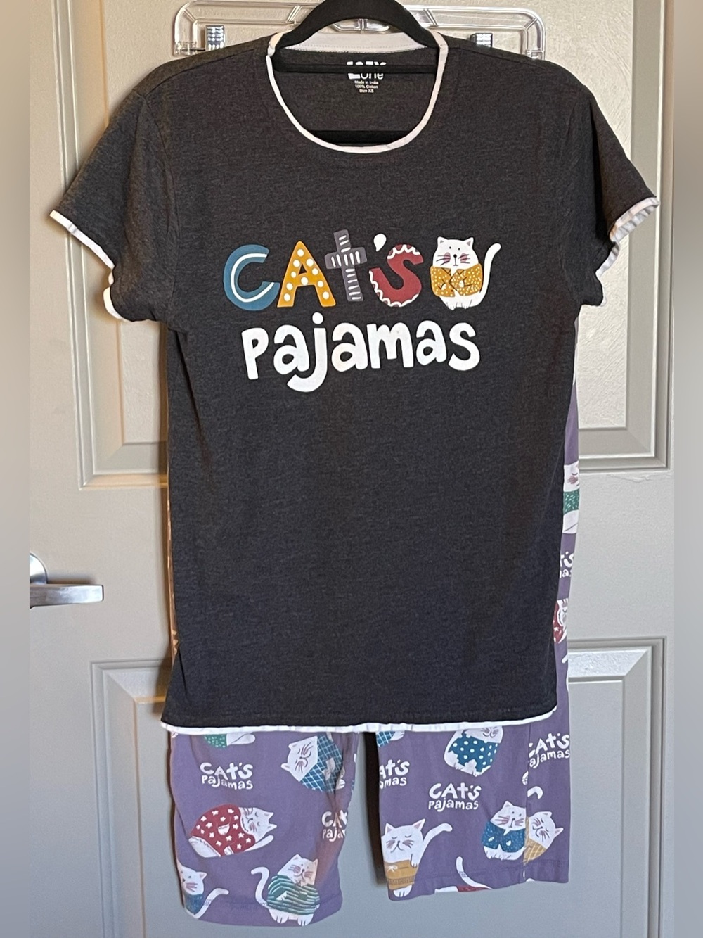 Lazy One Women’s Pajama Set “ CATS” X-Small